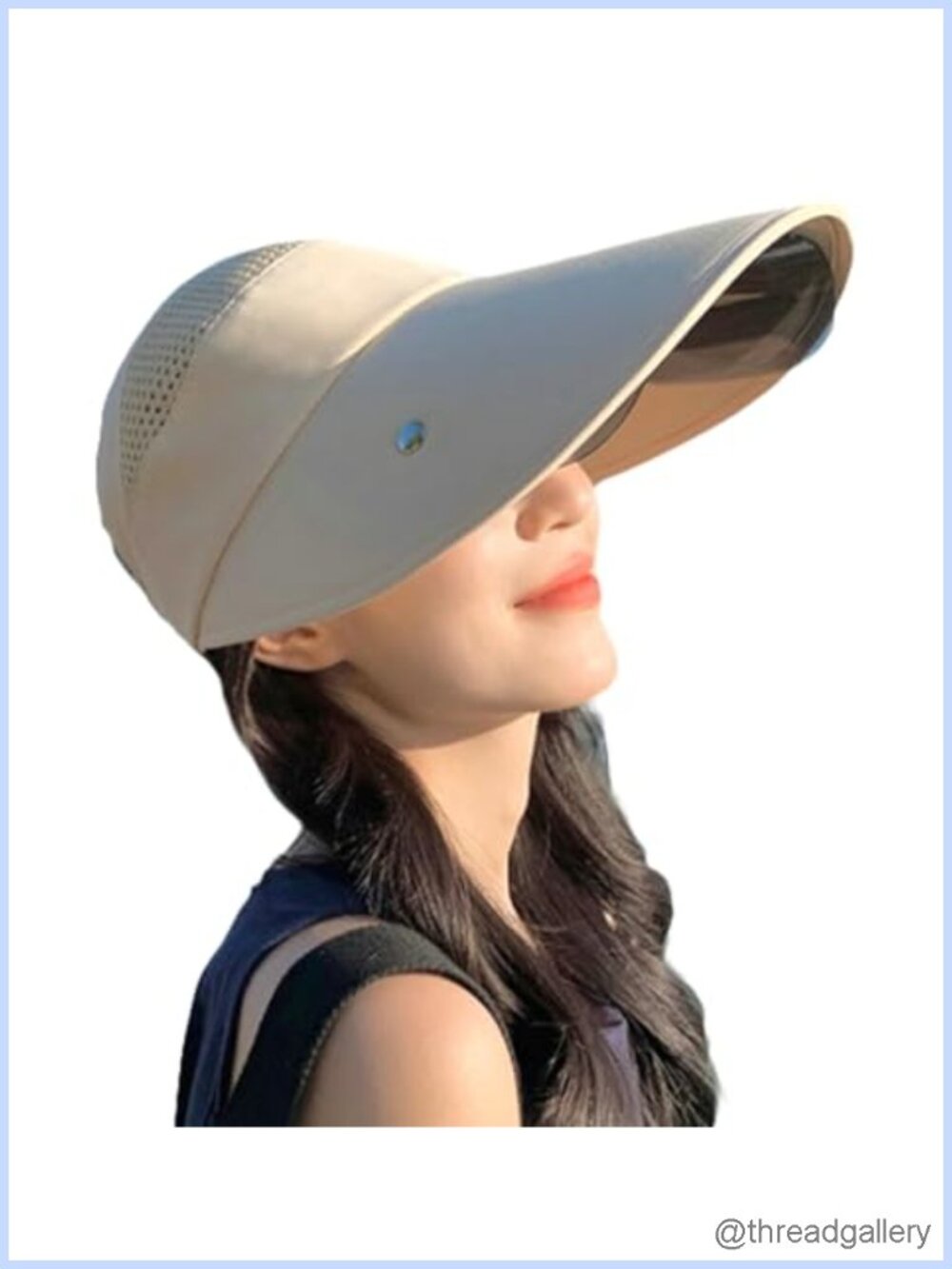 Wide Brim Sun Hat UV Protection Beach Visor Sports Golf Hiking